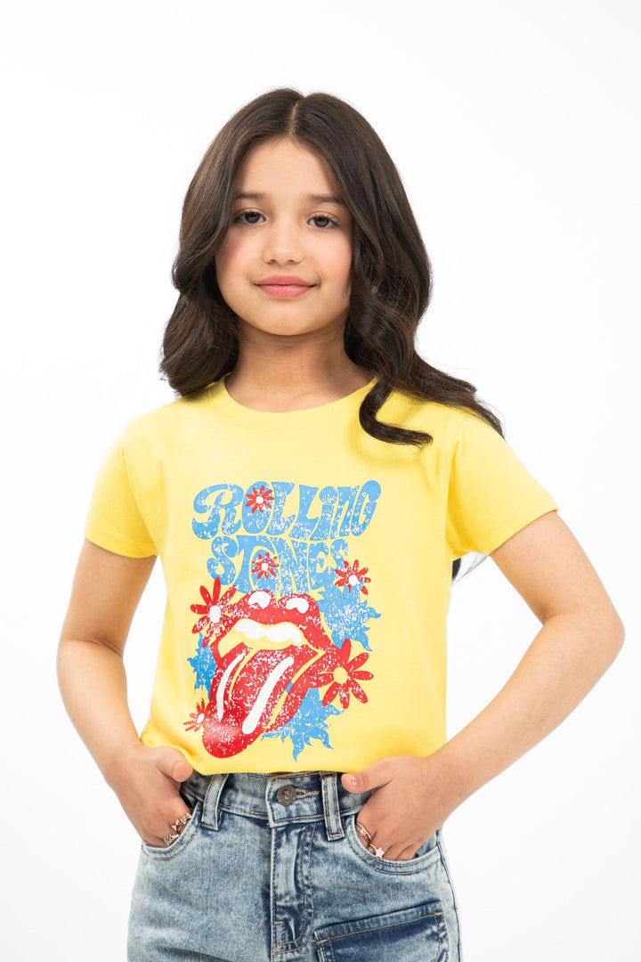 Rollingstones Tee Yellow