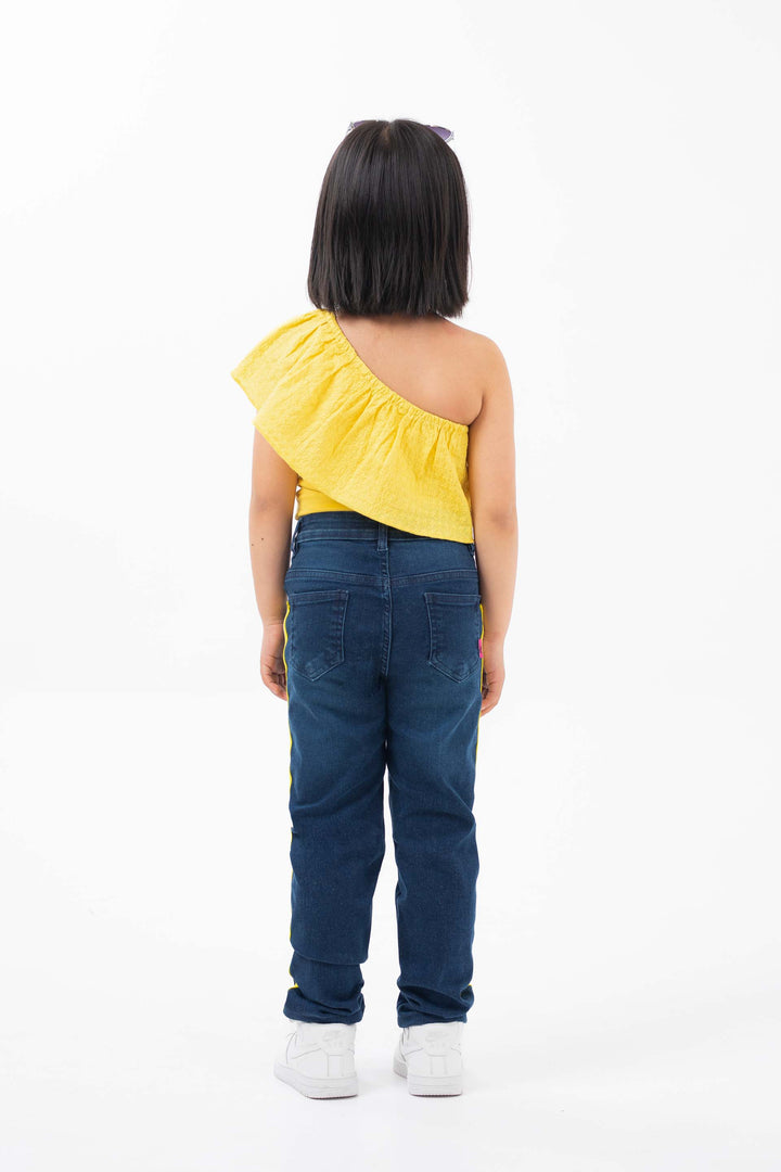 Asymmetrical Top Yellow