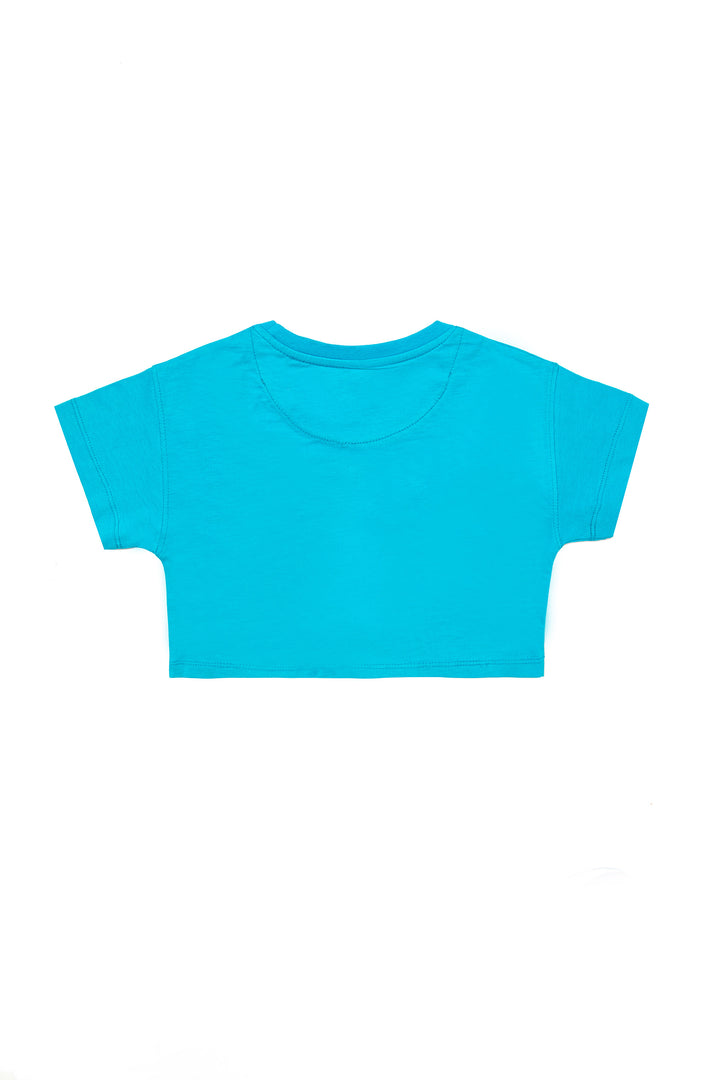 Crop Tee Blue