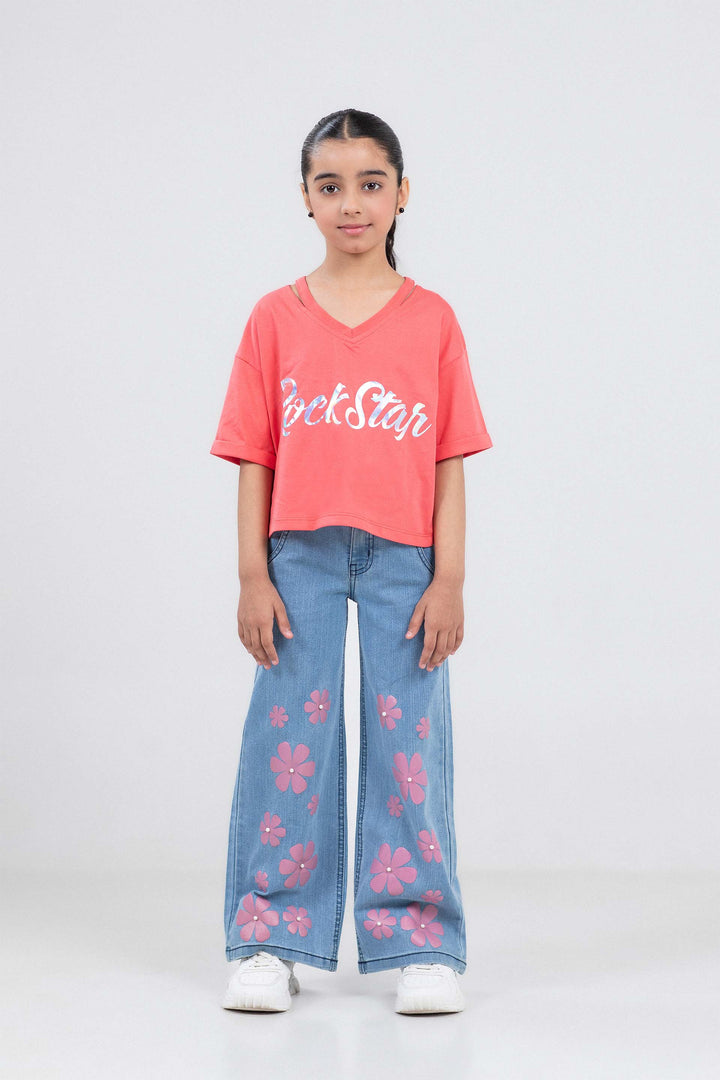 Cutout Crop Tee