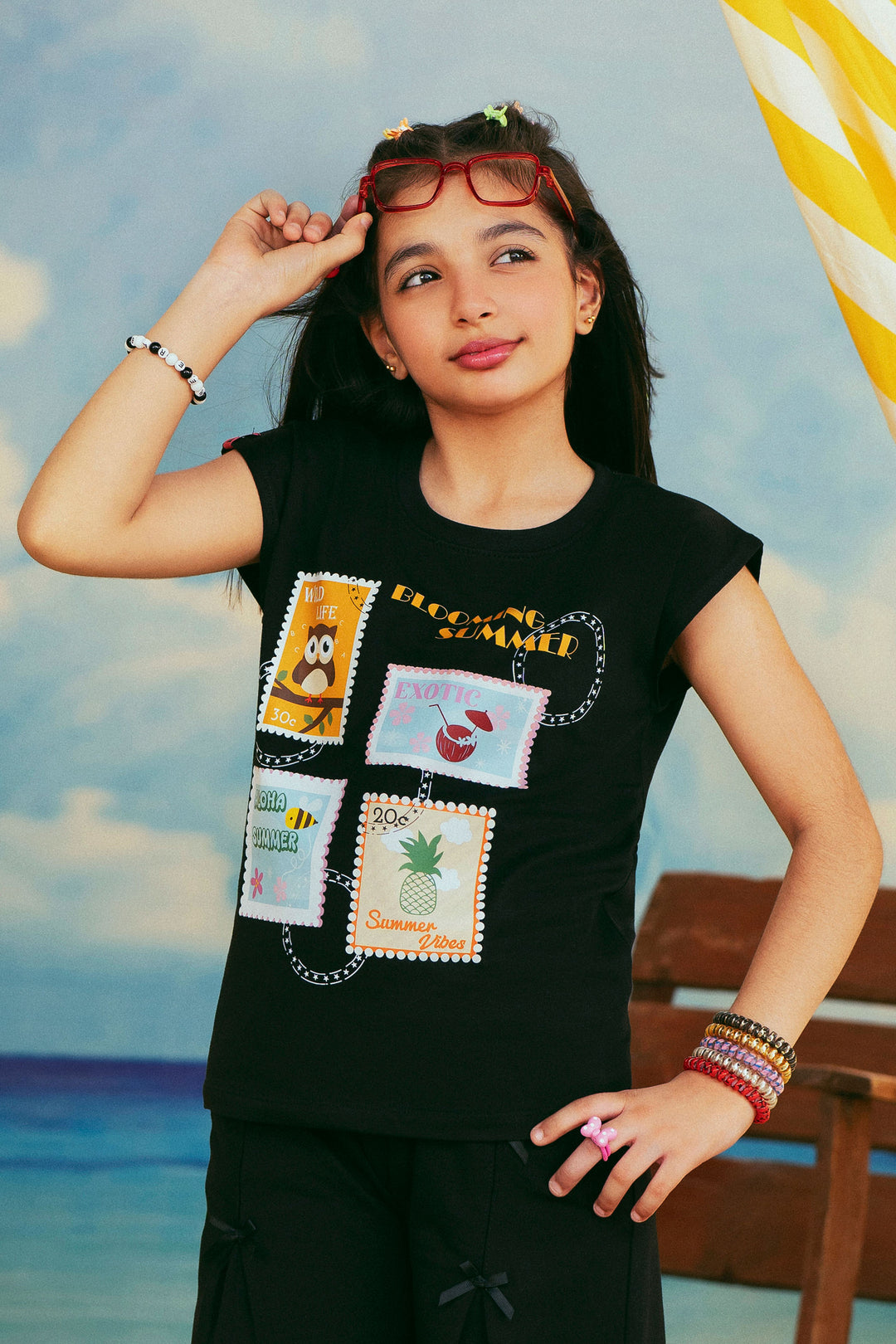 Sleeveless Graphic Tee