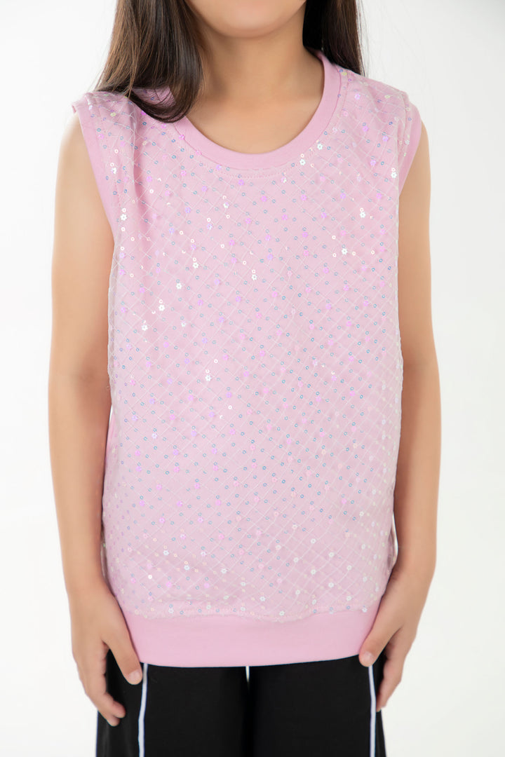 Sequined Tank Top
