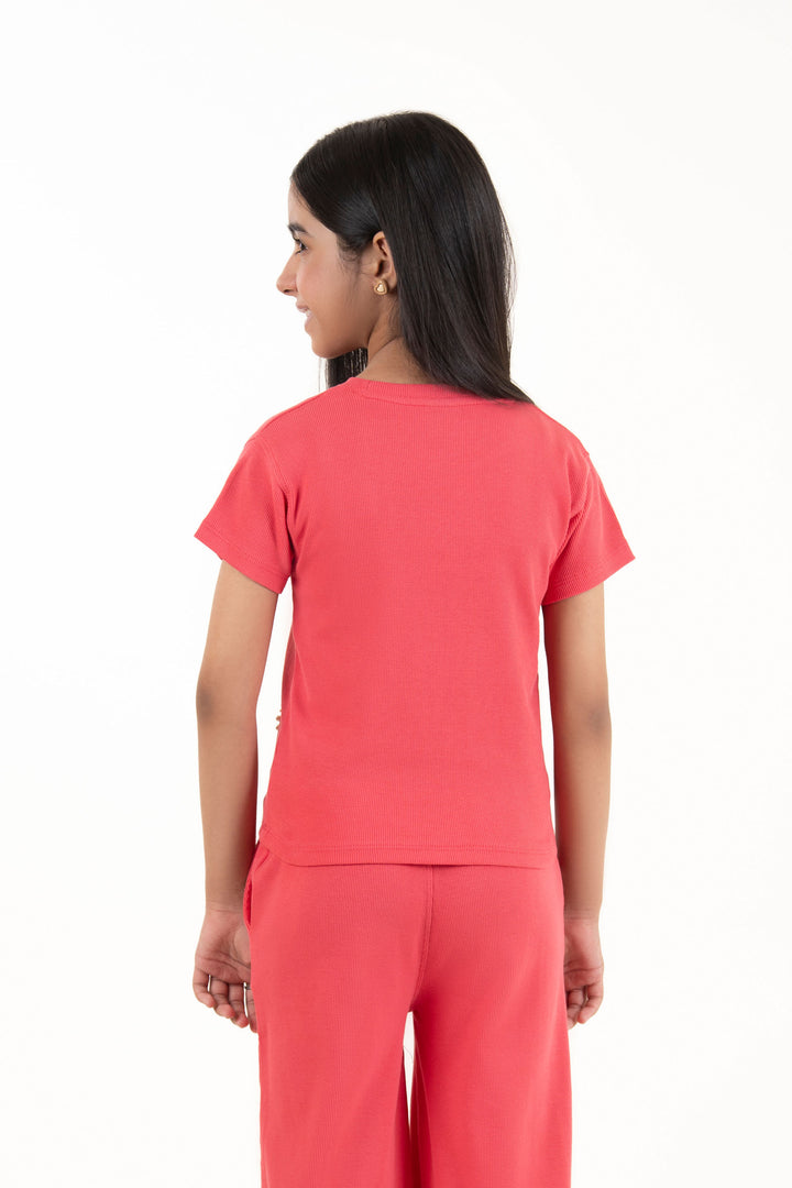 Embellished Rib Tee
