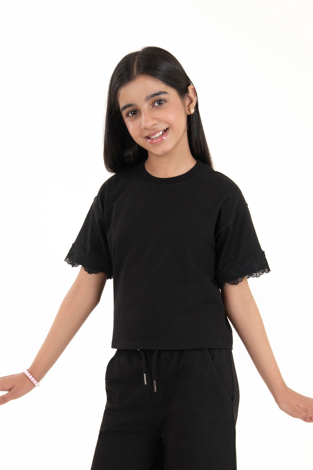 Embellished Peplum Top