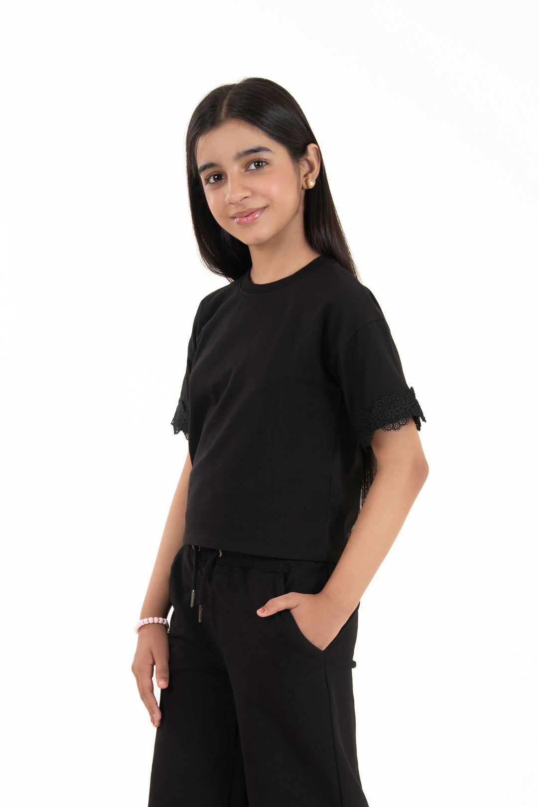 Embellished Peplum Top