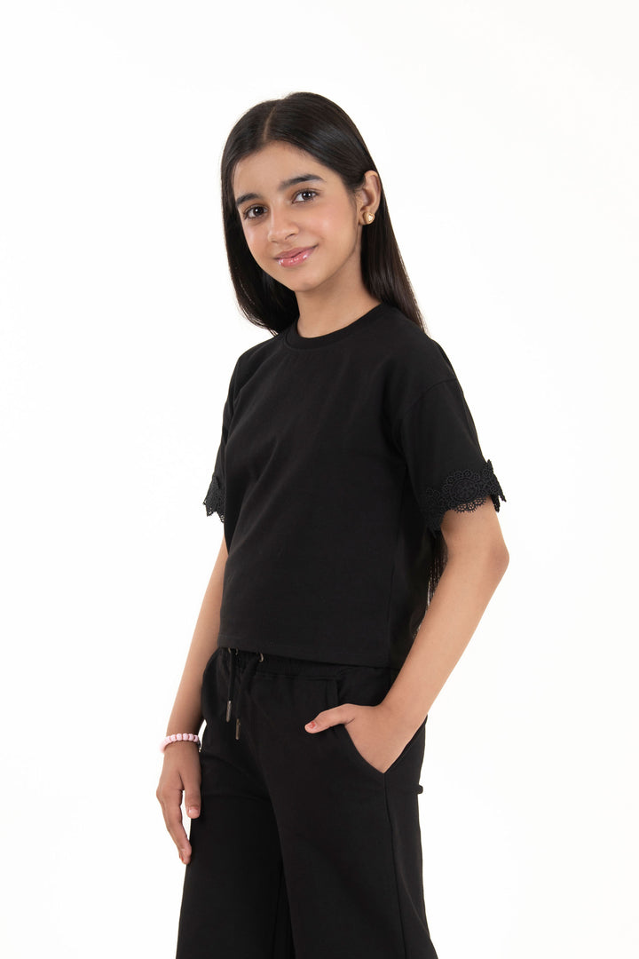 Embellished Peplum Top