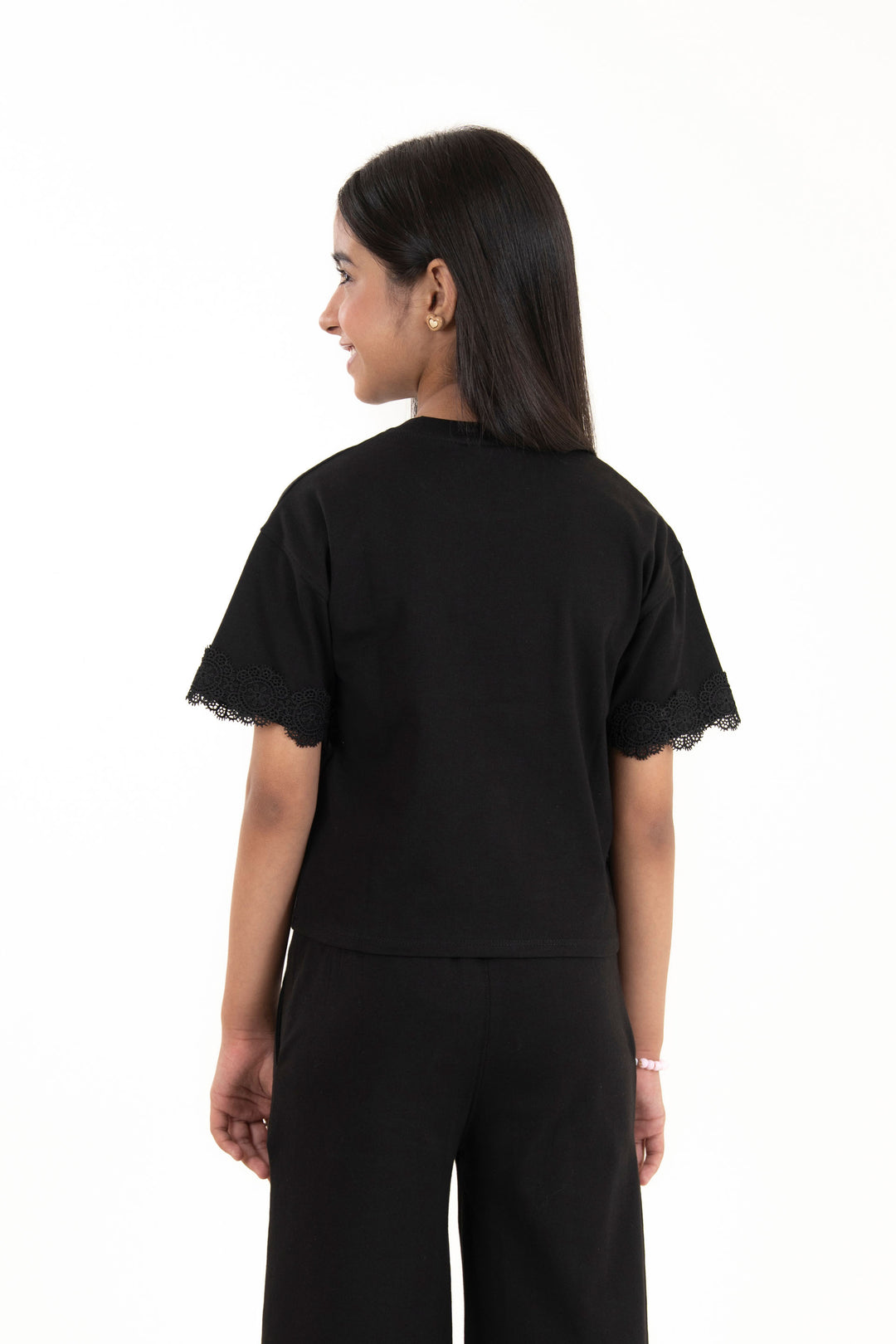 Embellished Peplum Top