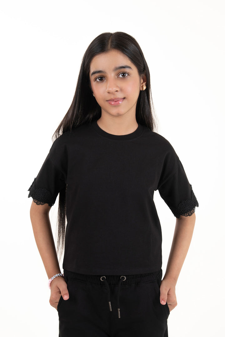 Embellished Peplum Top