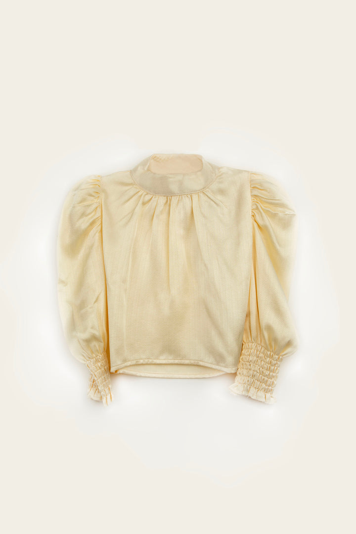 Shimmer Top Gold