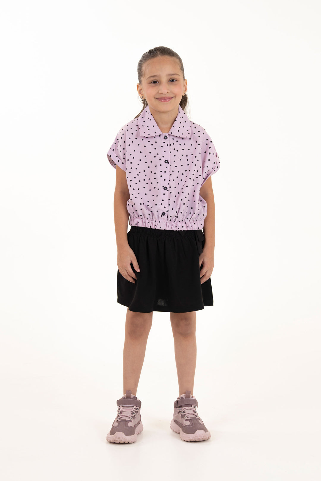 Cropped Buttoned Shirt