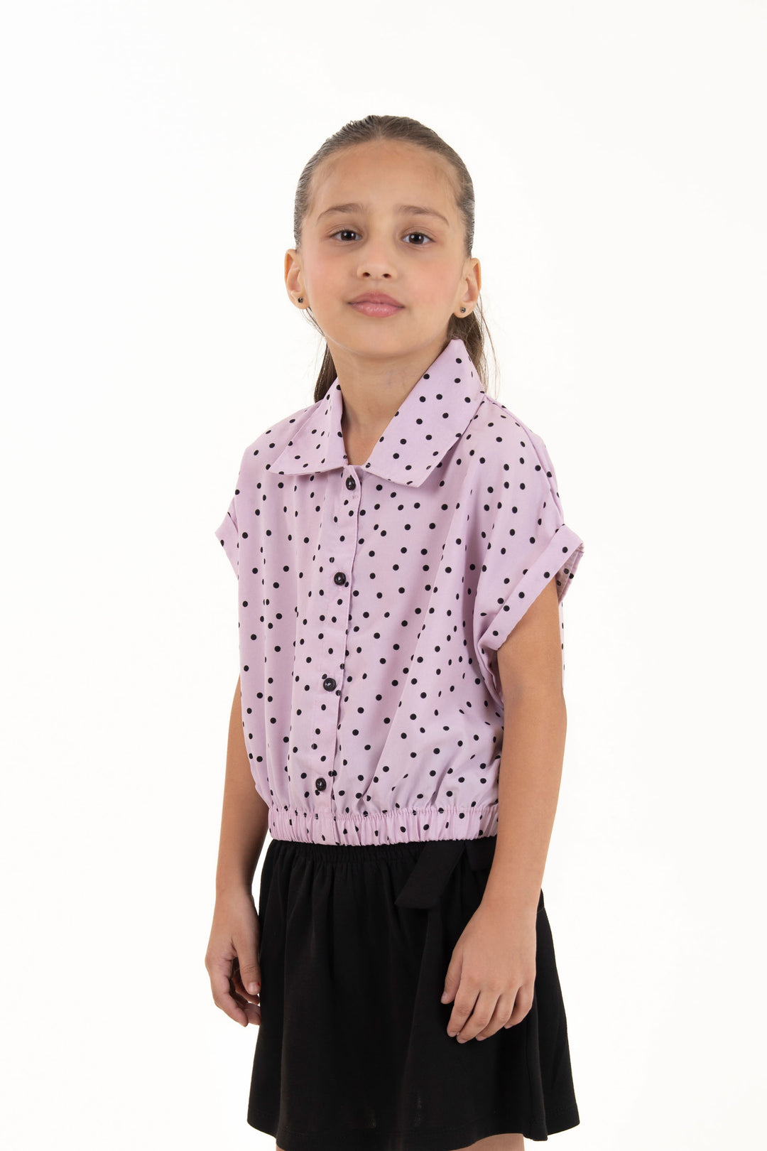 Cropped Buttoned Shirt