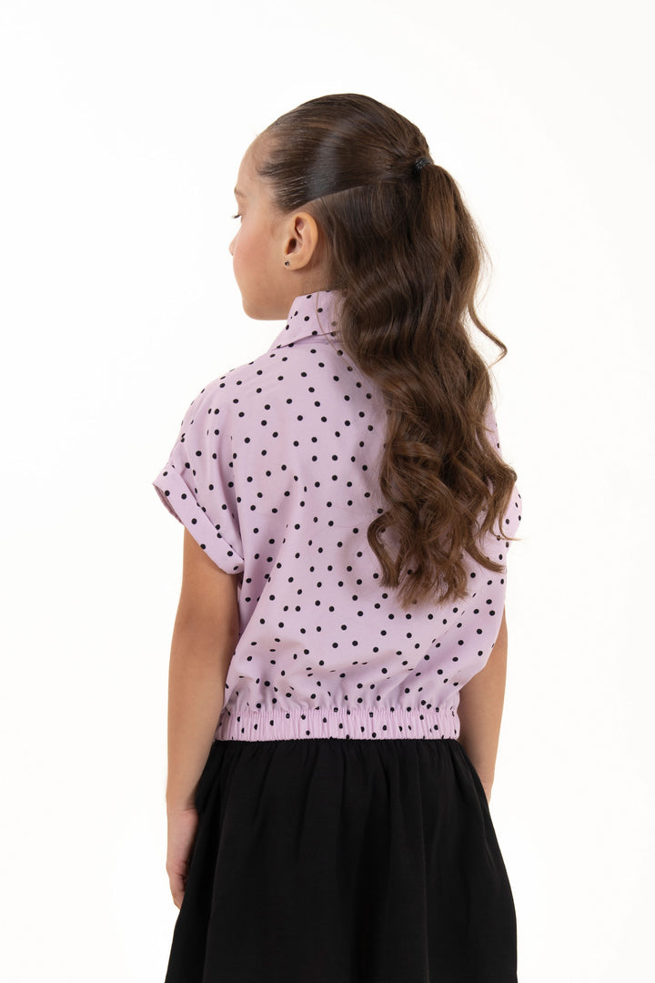 Cropped Buttoned Shirt