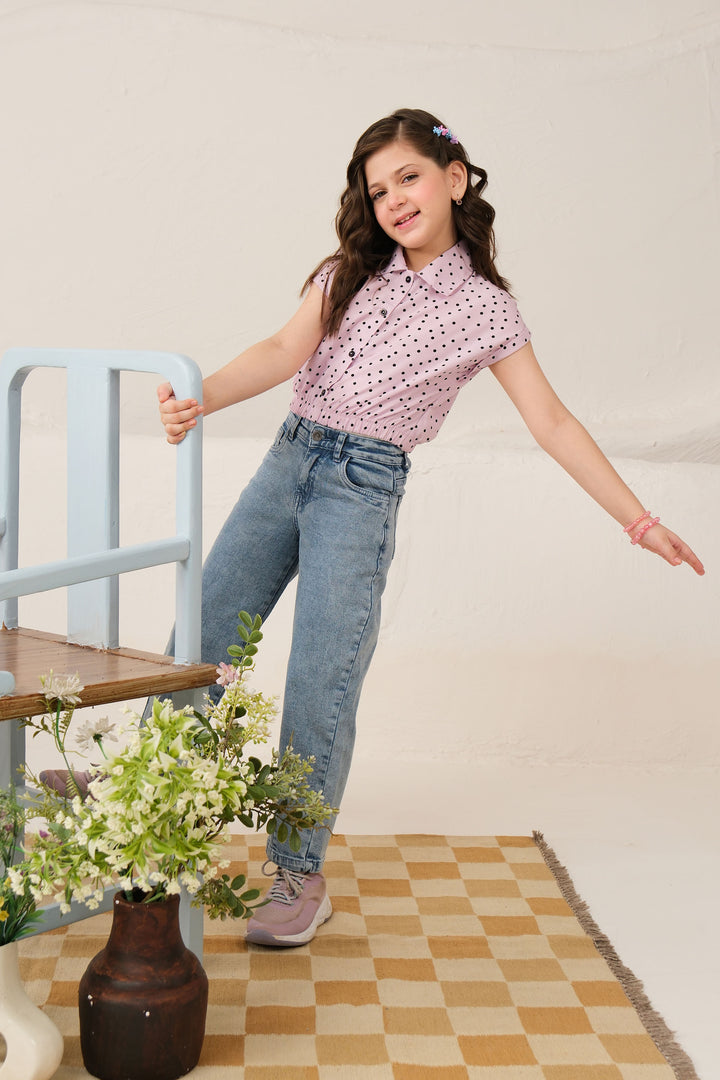Cropped Buttoned Shirt
