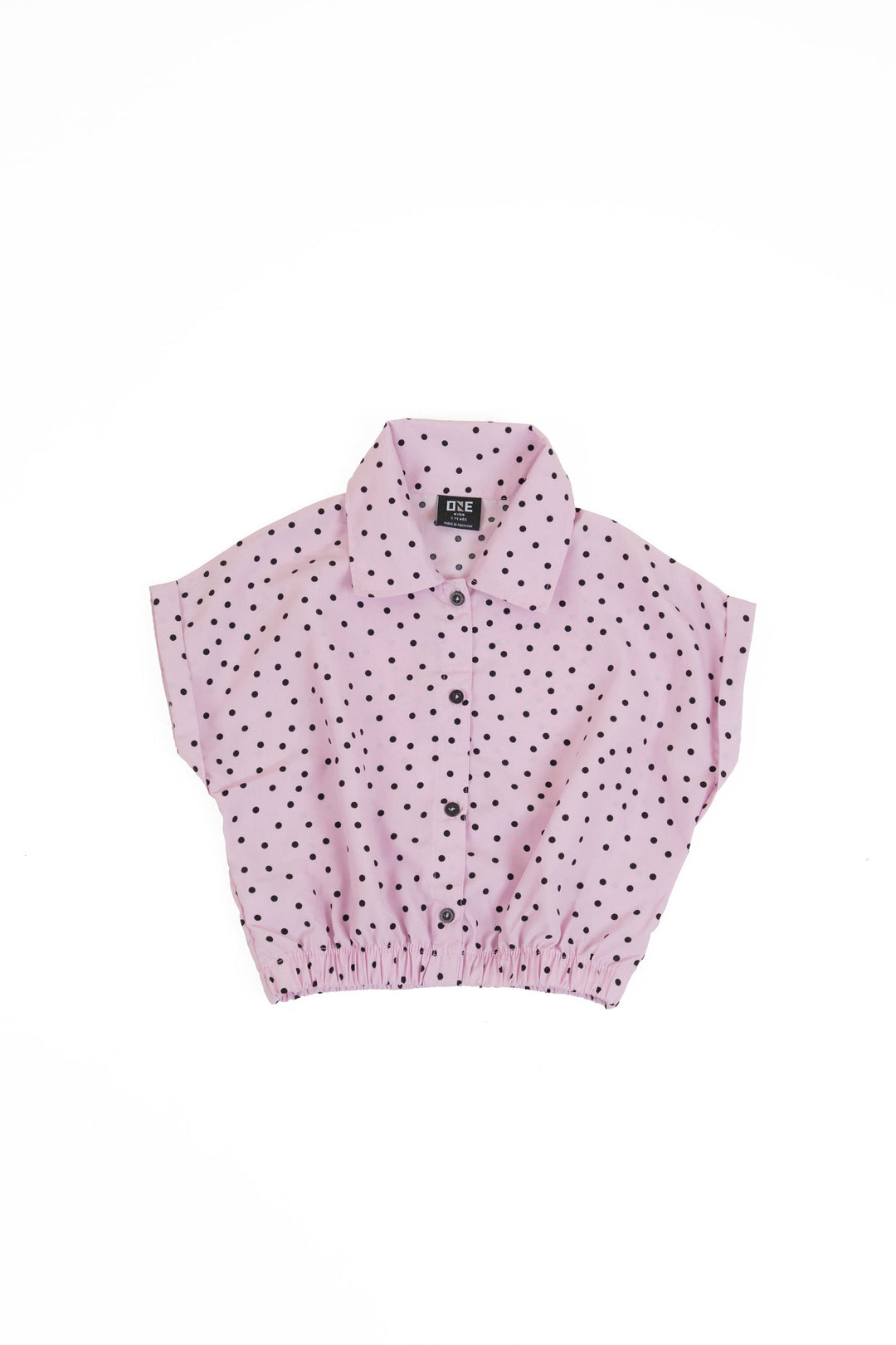 Cropped Buttoned Shirt