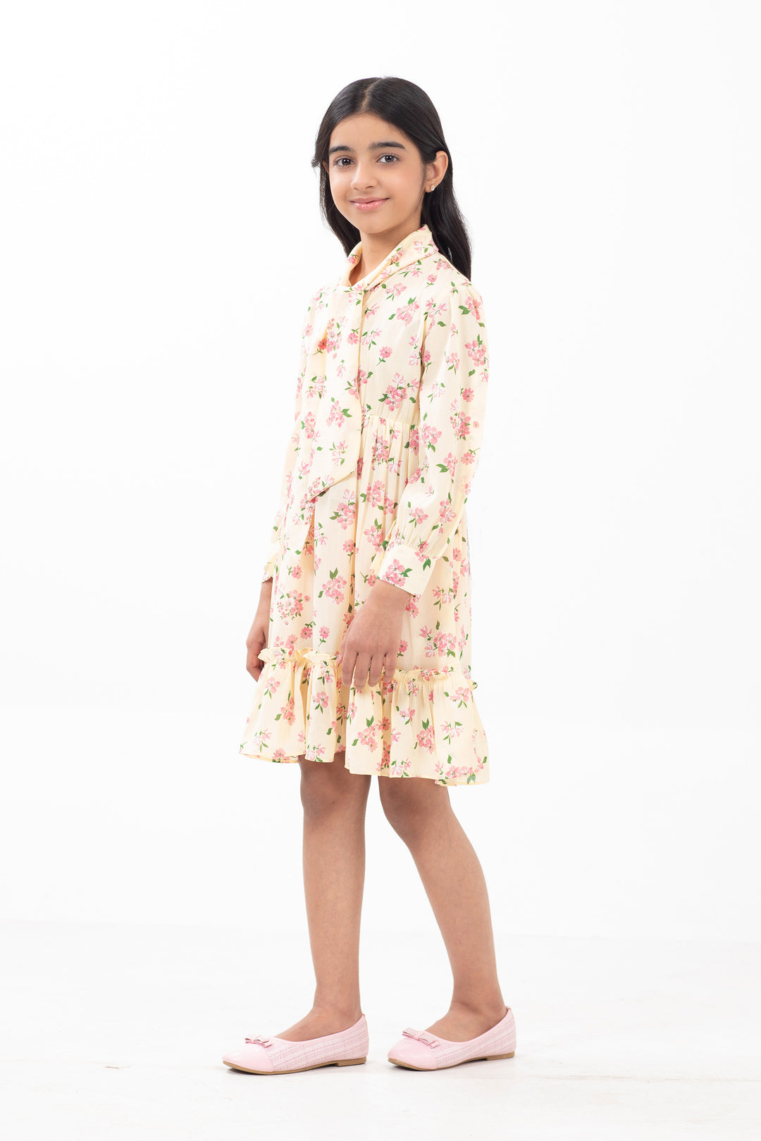 Printed Flared Dress