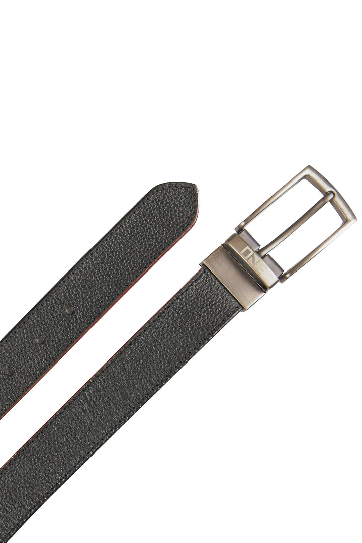 Double Belt Black/Brown