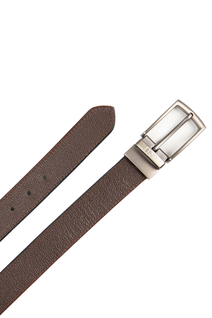 Double Belt Black/Brown