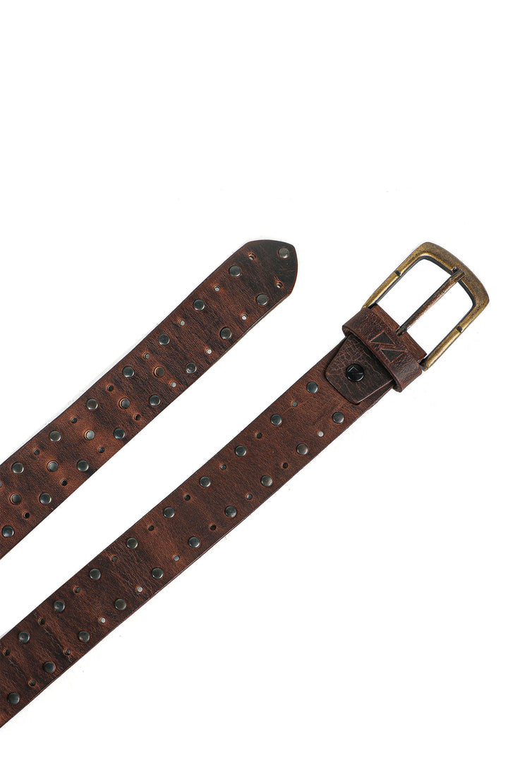 Stud Belt Brown