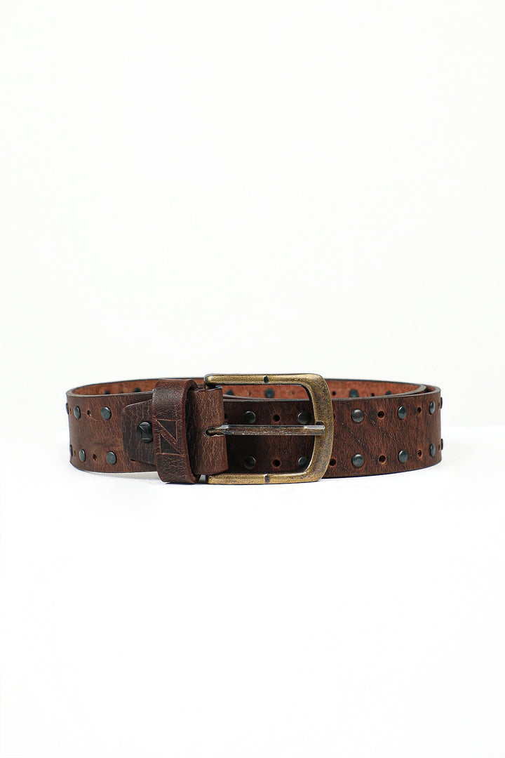 Stud Belt Brown