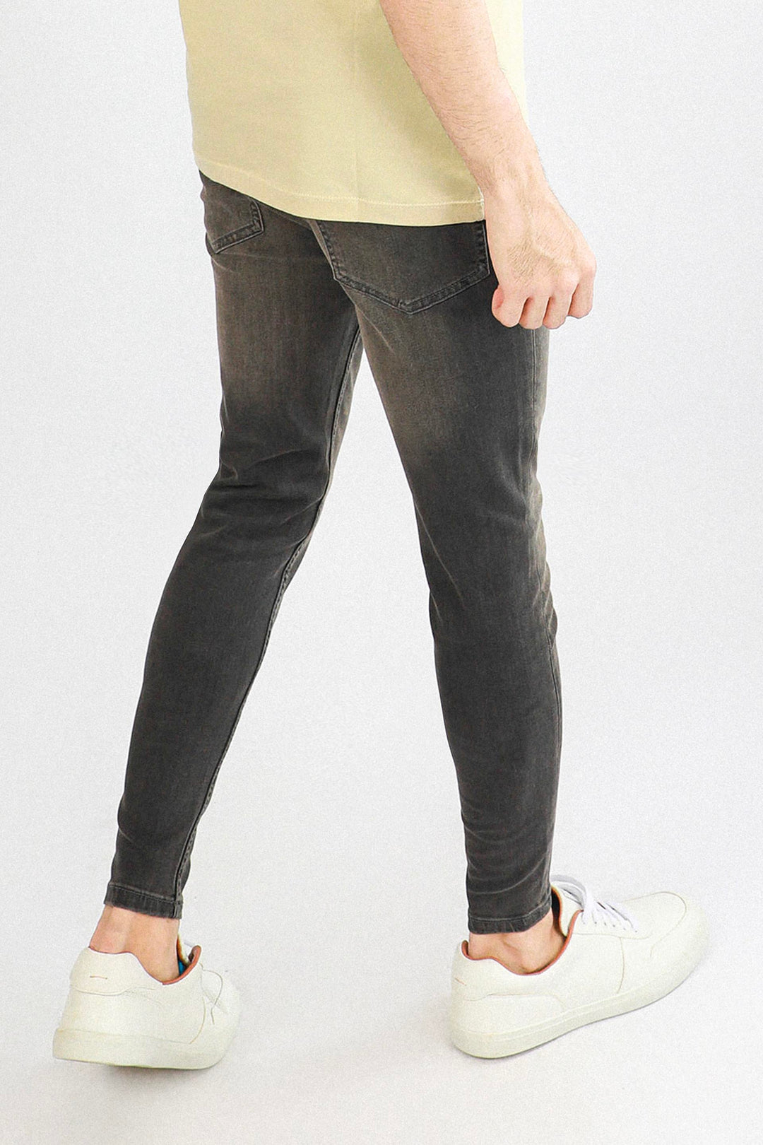 Tapered Jeans Grey