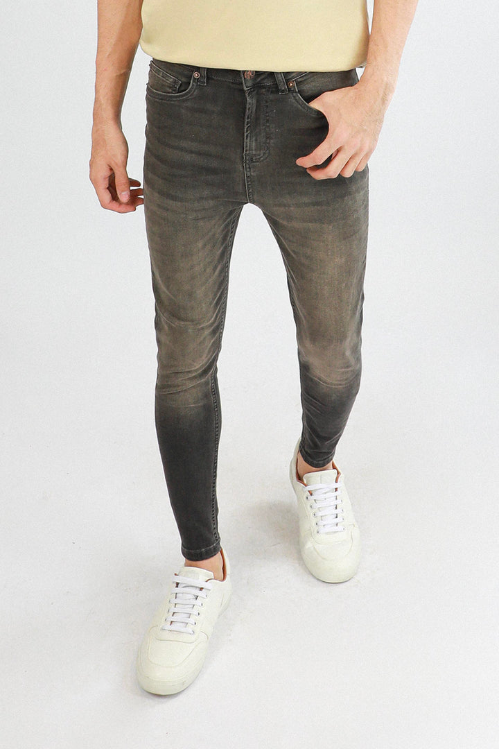 Tapered Jeans Grey