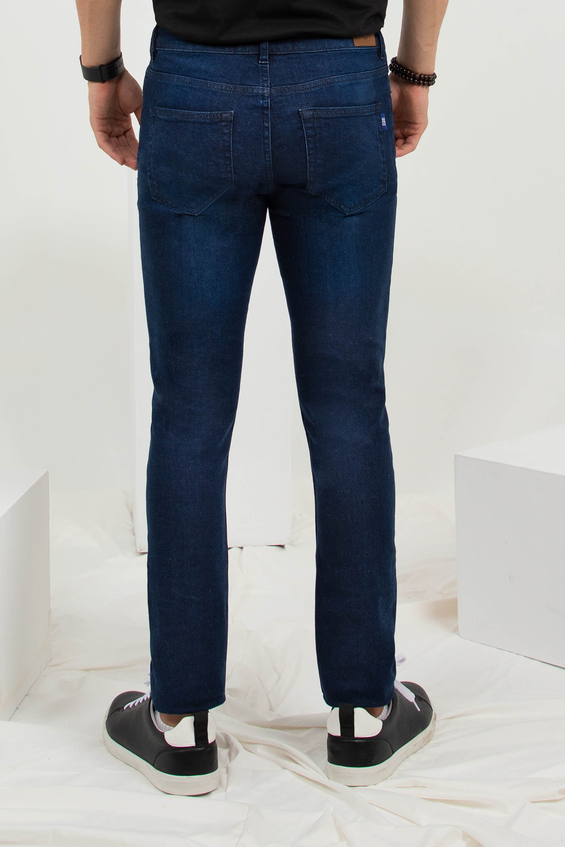 Basic Skinny Jeans Dark Indigo