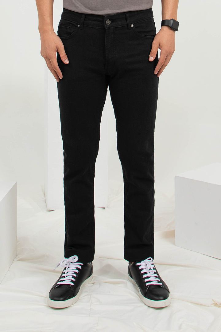 Basic Slim Jeans Black