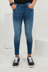 Crop Tapered Jeans Indigo