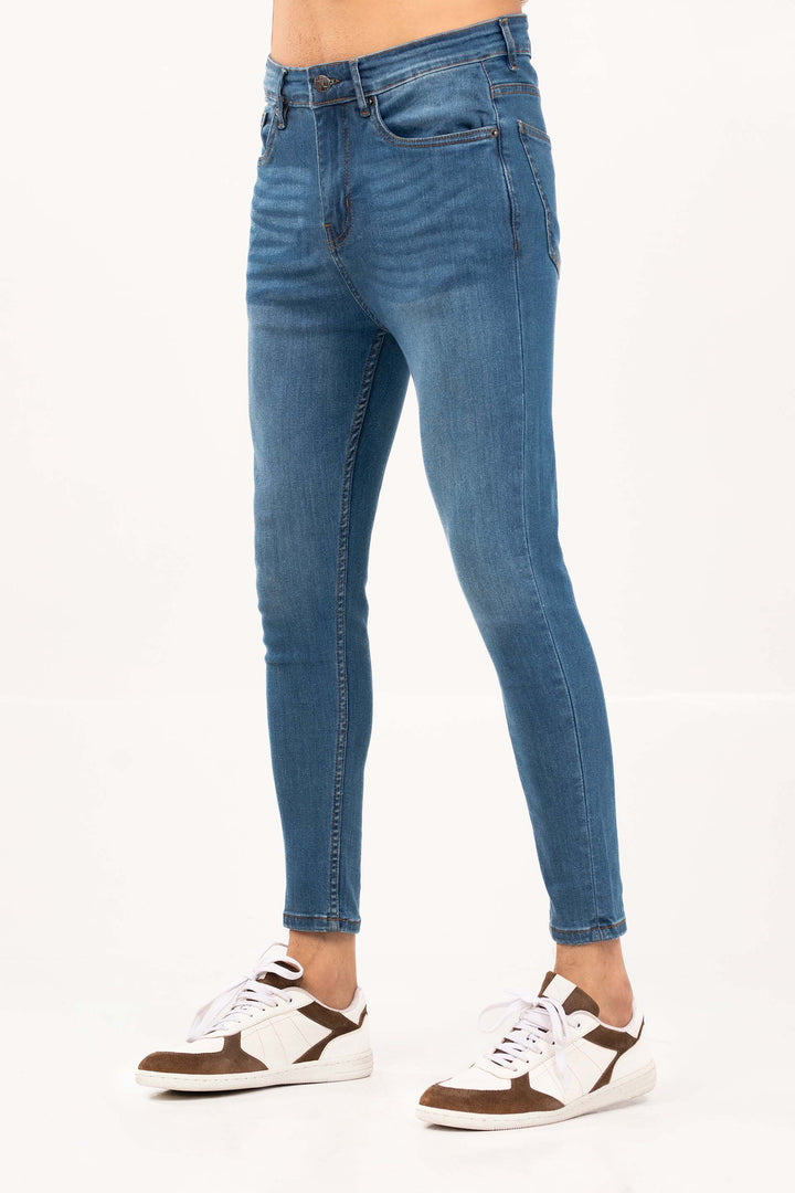 Crop Tapered Jeans