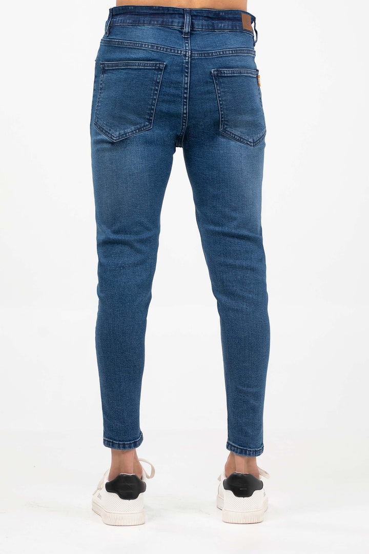 Cropped Tapered Jeans