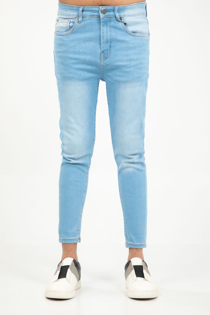 Cropped Tapered Jeans