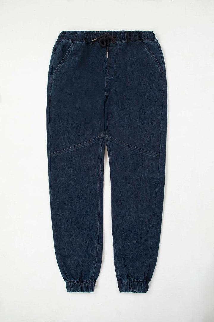 Paneled Jogger Jeans