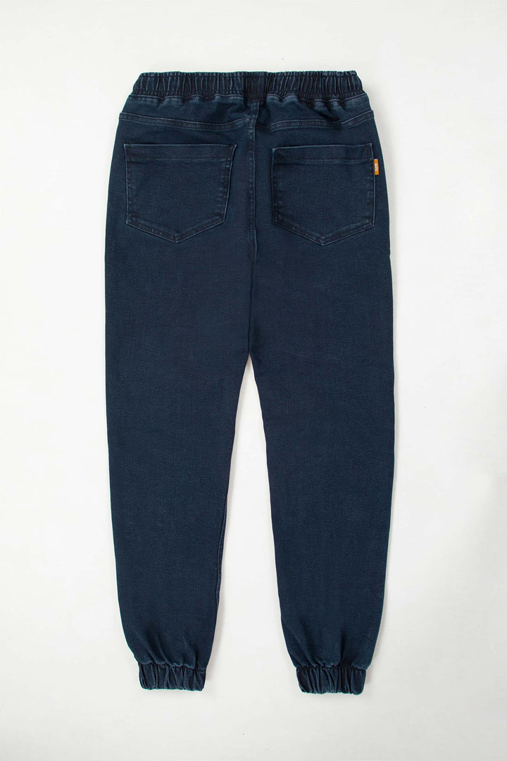 Paneled Jogger Jeans