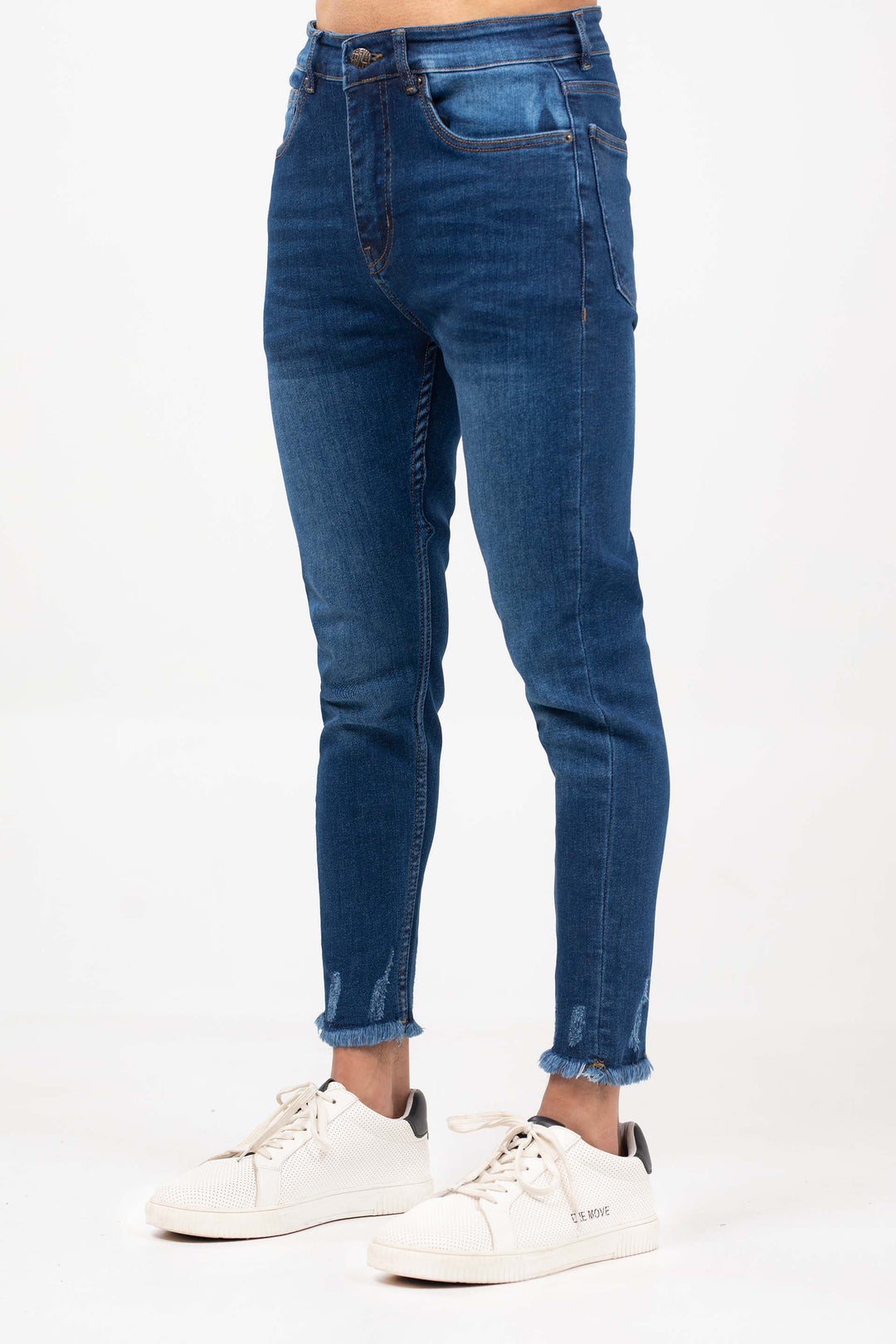 Cropped Tapered Jeans