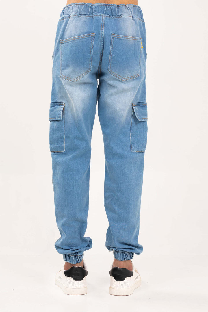 Washed Jogger Jeans