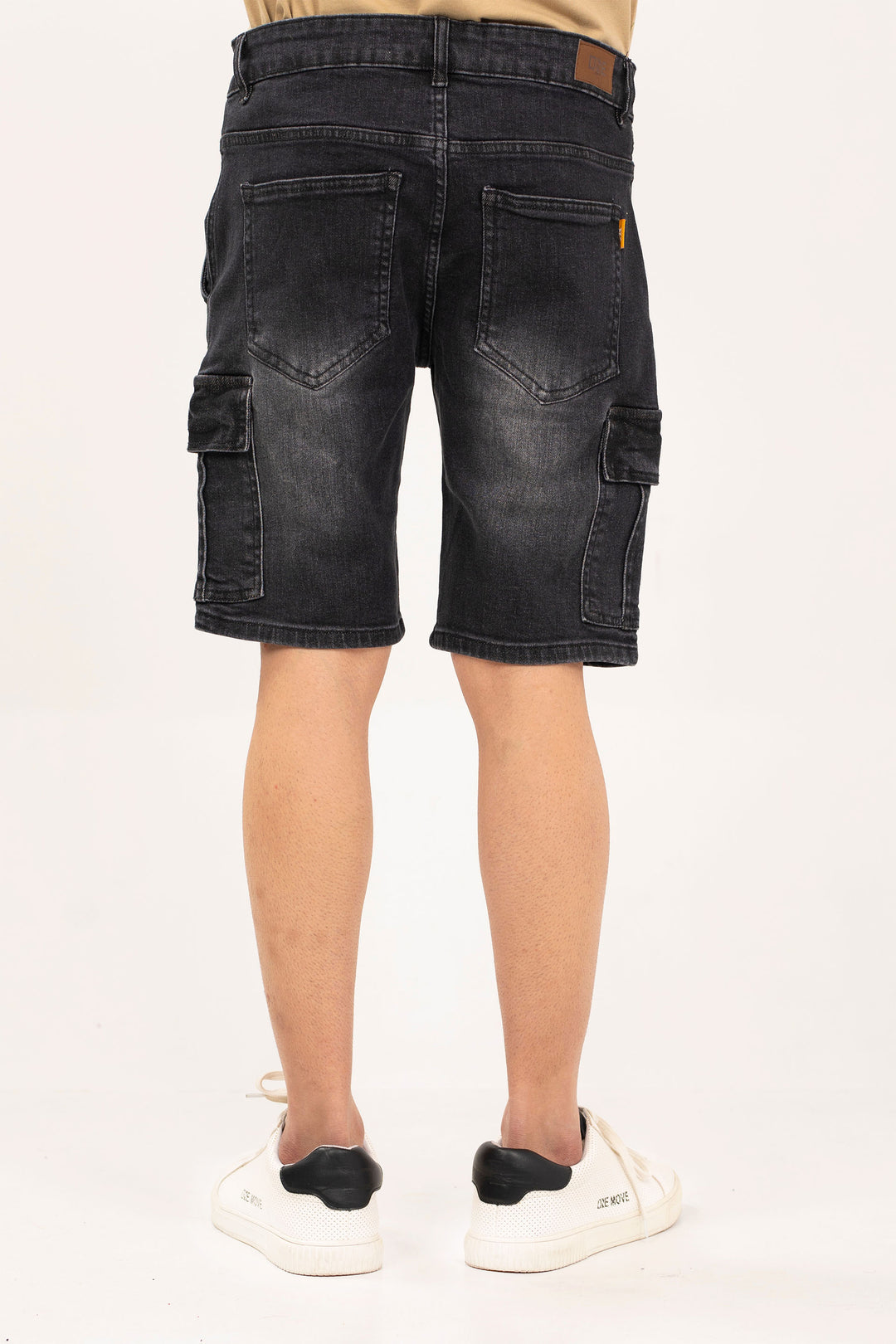 Cargo Denim Shorts