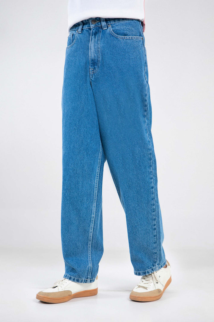 Washed Baggy Jeans