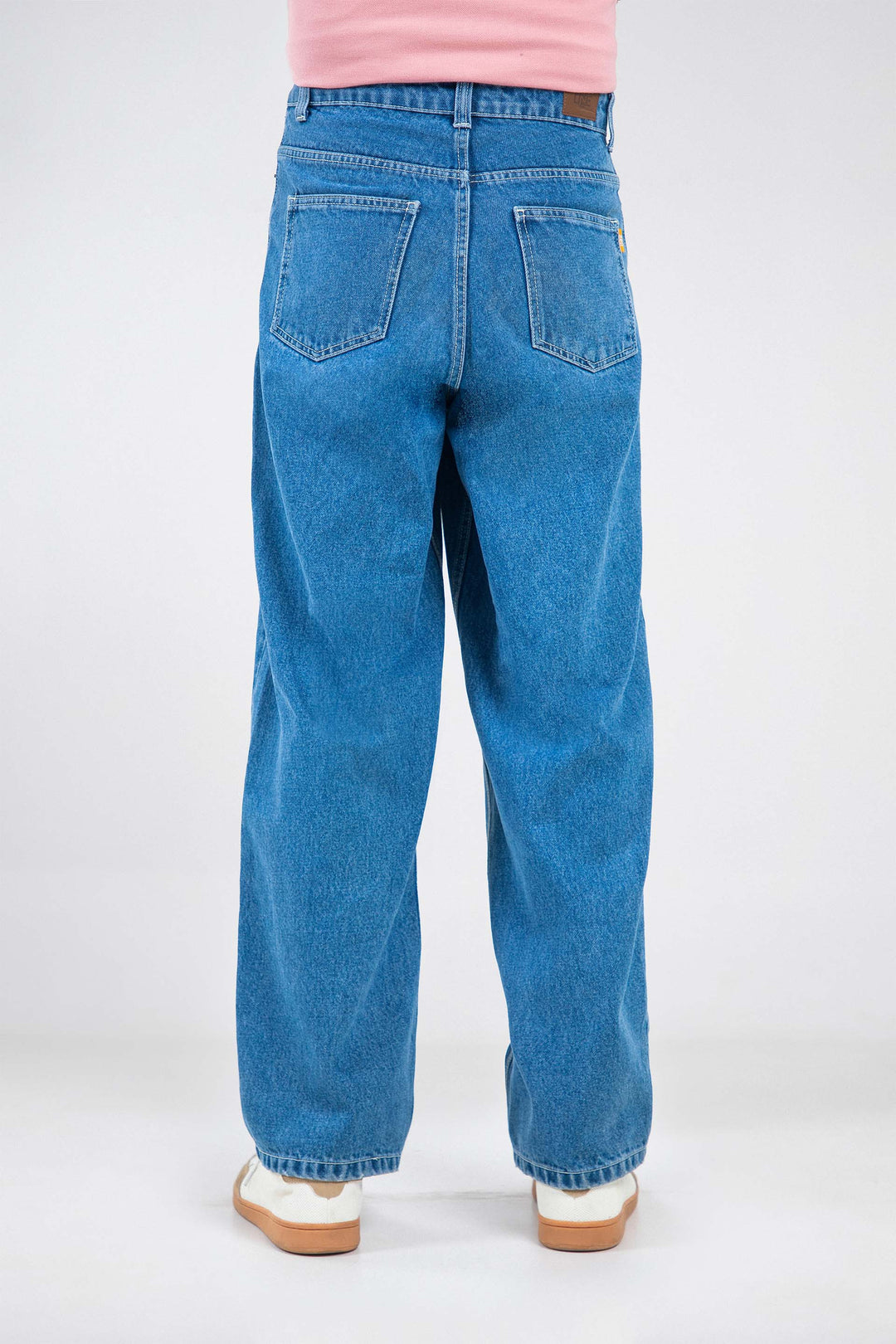 Washed Baggy Jeans
