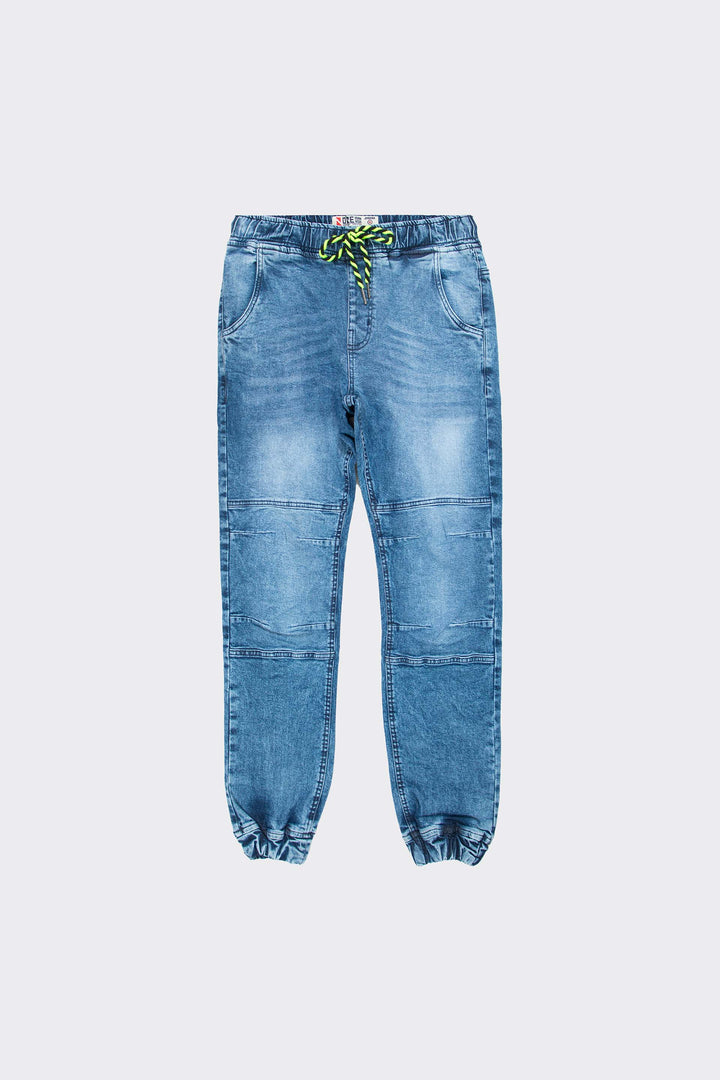 Contrasting Jogger Jeans