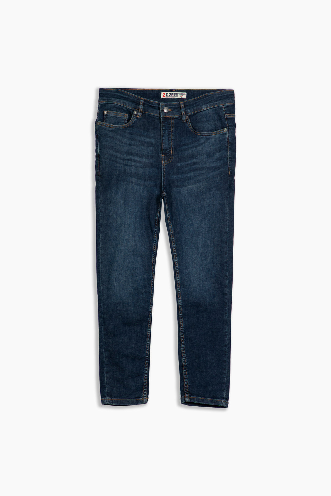 Washed Tapered Jeans