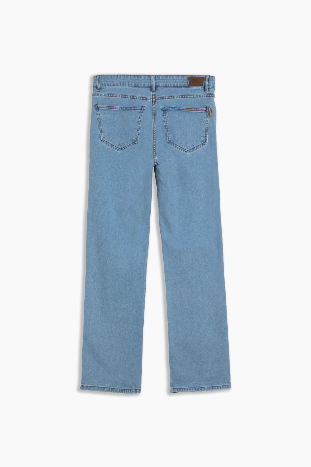 Washed Straight Jeans