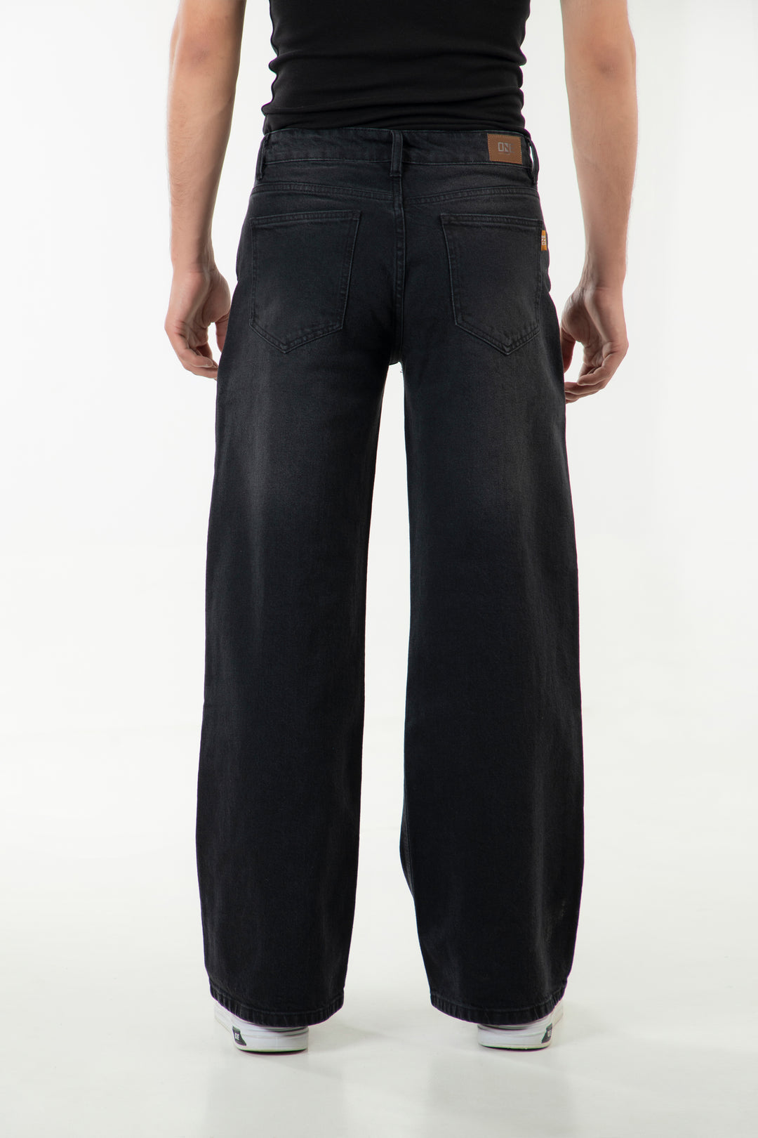 Washed Wide Leg Jeans