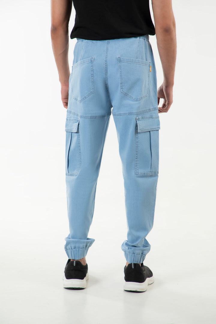 Paneled Jogger Jeans