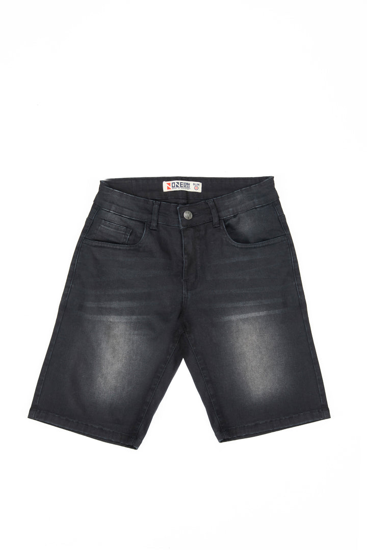 Slim Denim Shorts