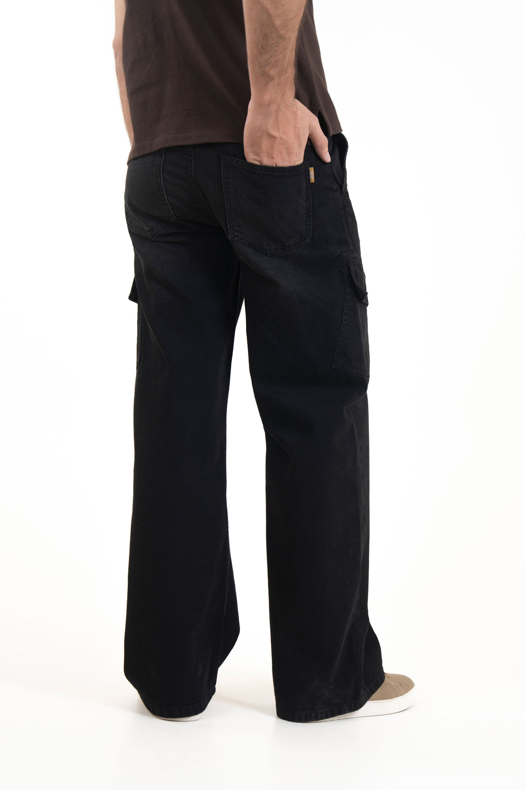 Wide Leg Cargo Jeans