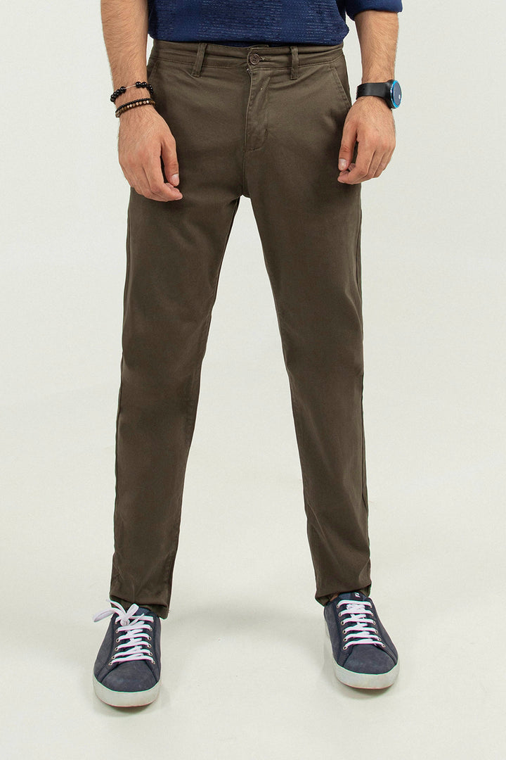 Regular Chinos Olive