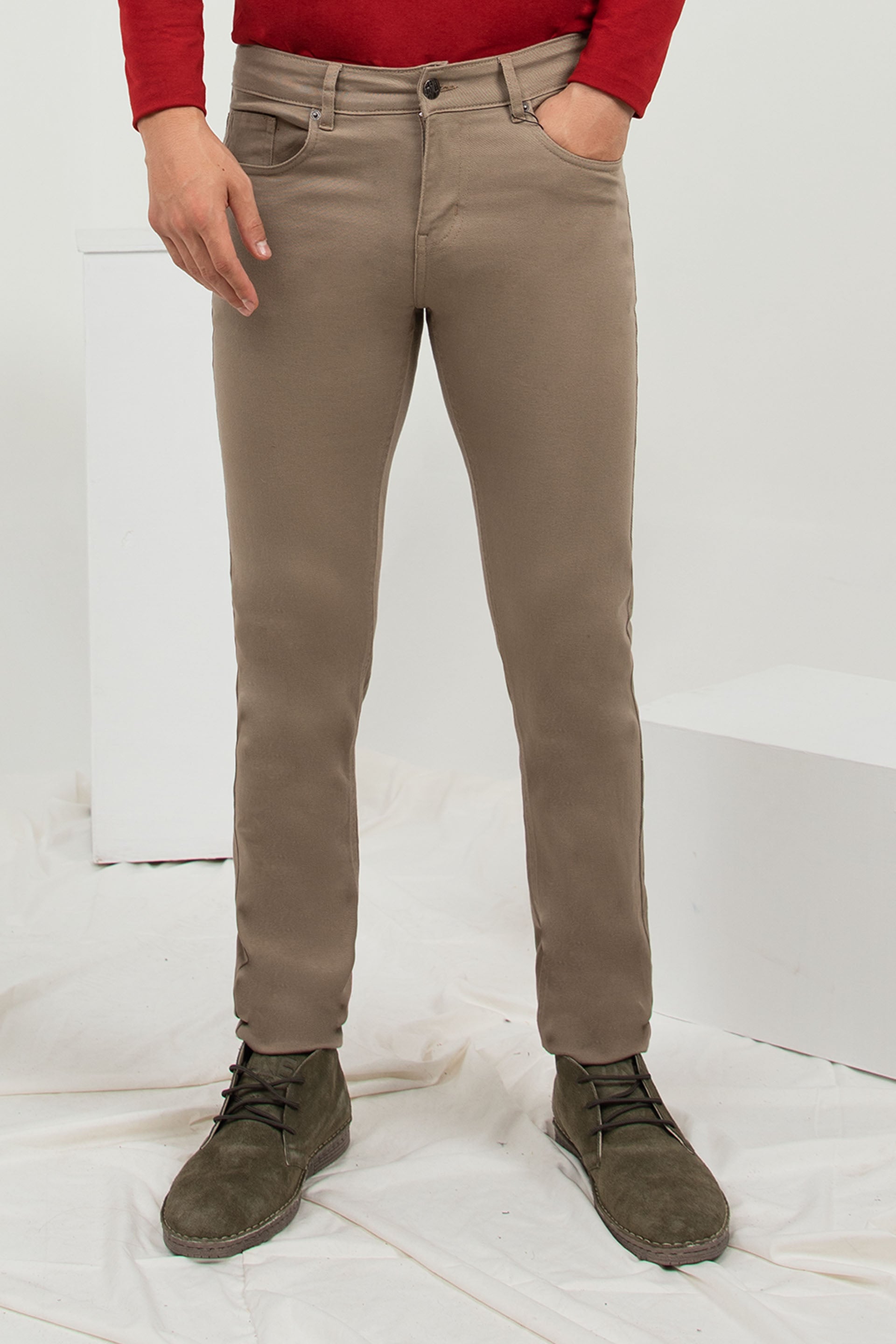 5-Pocket Pants Khaki