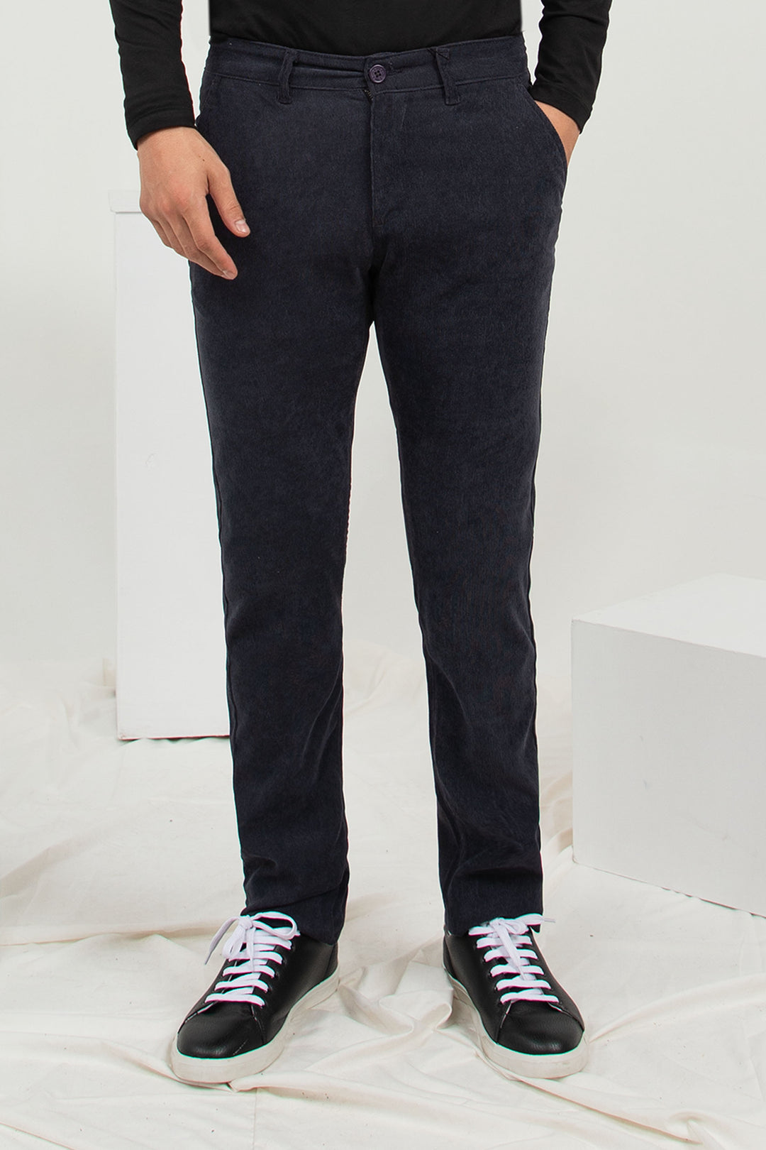 Corduroy Chinos Grey