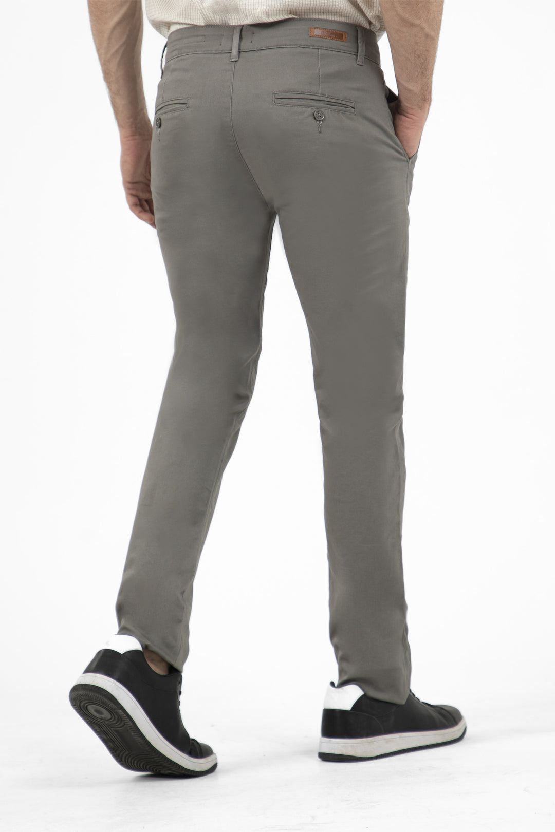 Basic Slim Chinos Grey