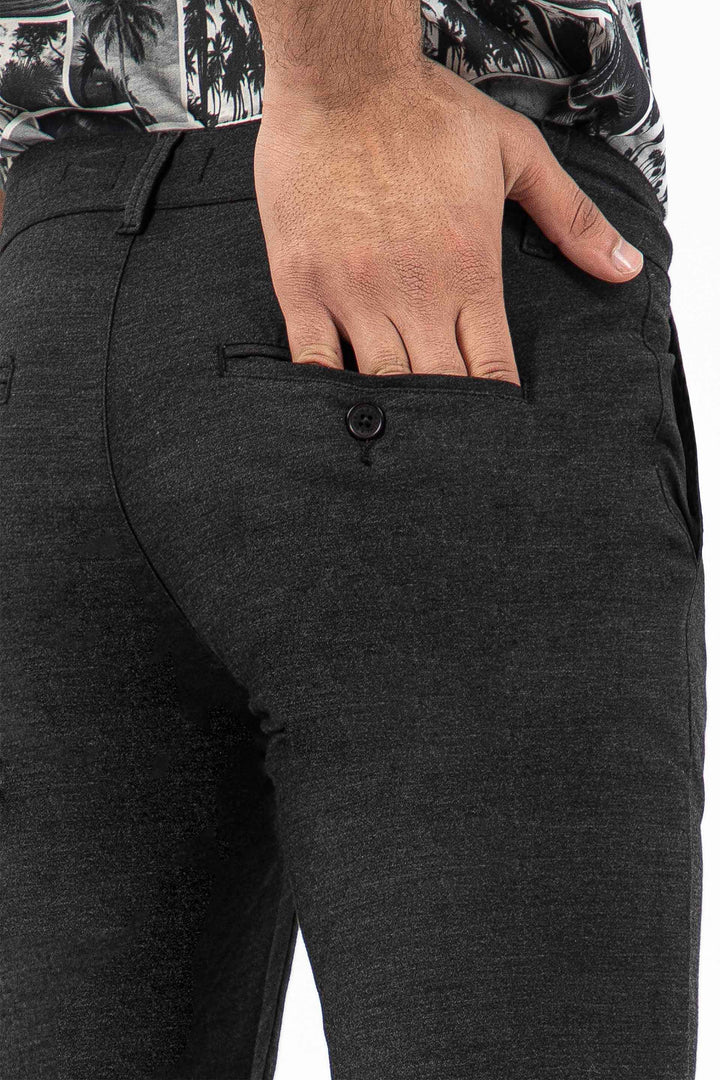 Slim Fit Chinos Black